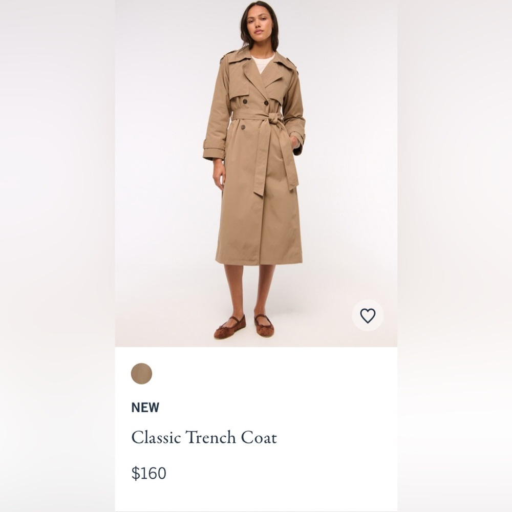 Women’s Camel Trench Coat - Picture 7 of 7